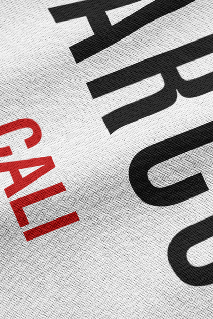 T-SHIRT NARCOS BLANC CALI