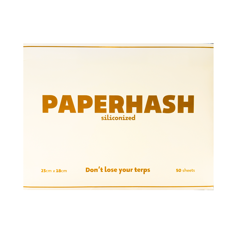 Papier siliconé pour hash CBD