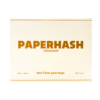 Papier siliconé pour hash CBD