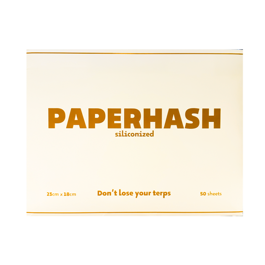 Papier siliconé pour hash CBD