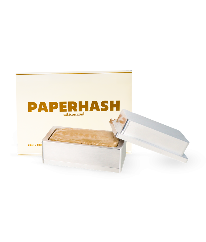 Papier siliconé pour hash CBD