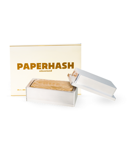 Papier siliconé pour hash CBD