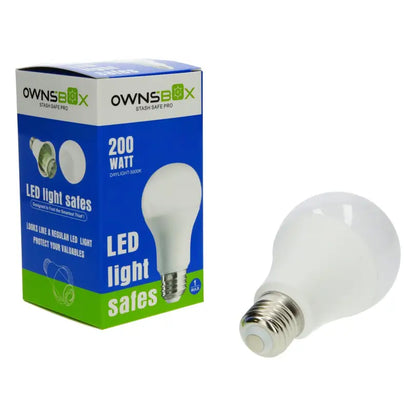 BOITE CACHETTE AMPOULE LED