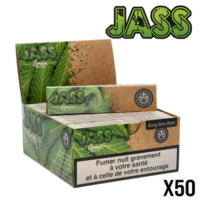 FEUILLES A ROULER JASS GREEN PAR 50