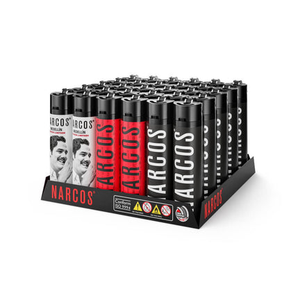 Narcos Lighters Design 2 (30 pièces/display)