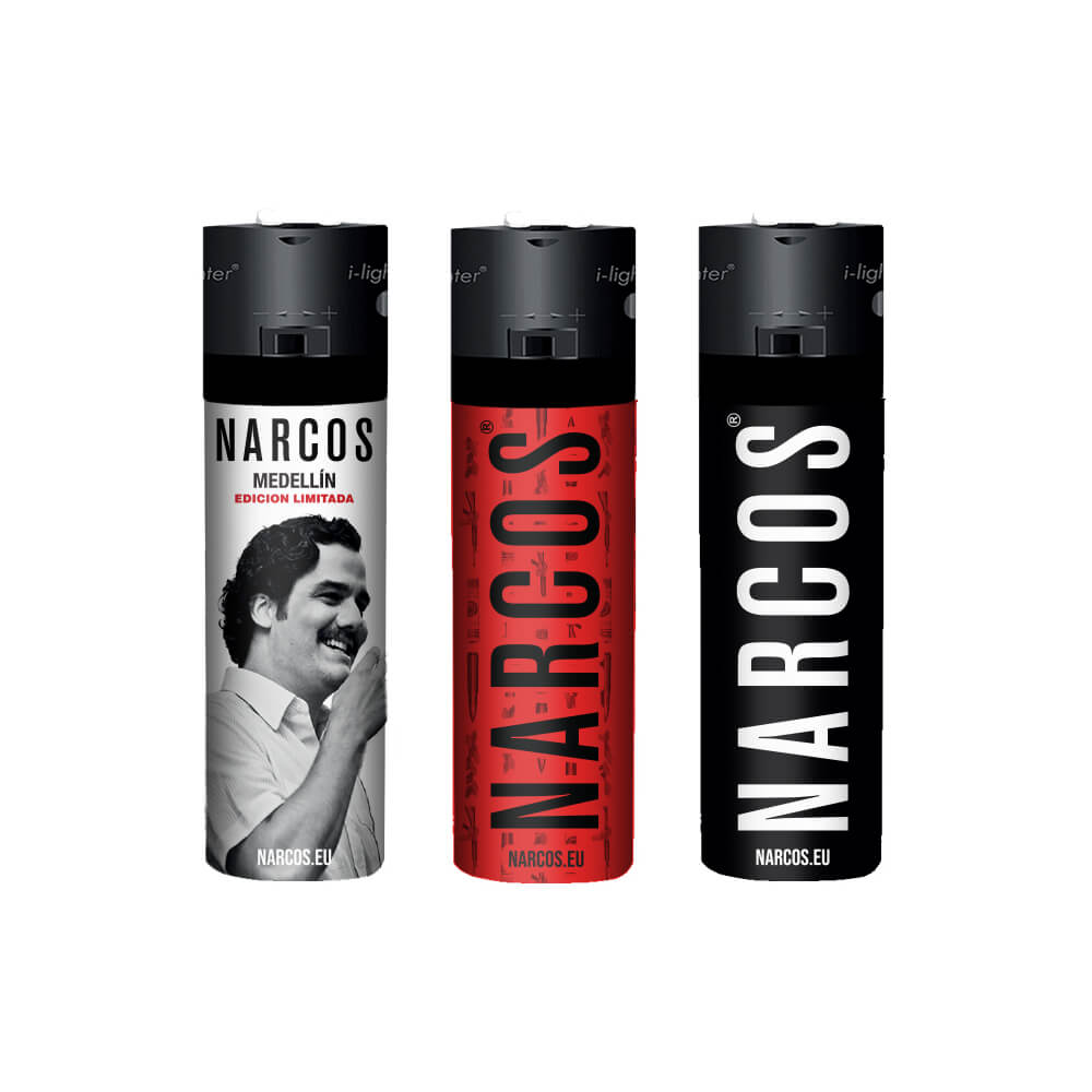 Narcos Lighters Design 2 (30 pièces/display)
