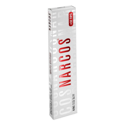 Papiers à rouler Narcos Édition Blanche King Size Slim + Embouts (24 pièces/display)