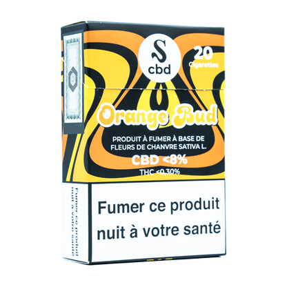Paquet 20 cigarettes Orange Bud