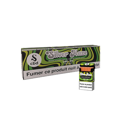 Paquet 20 cigarettes Silver Haze