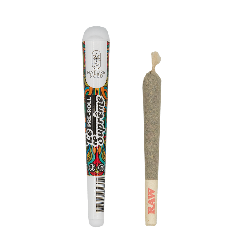 Pre-roll Le Suprême fleurs + résine