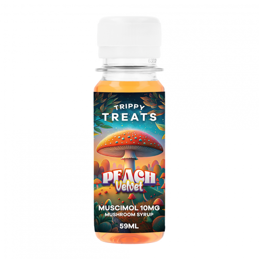 Sirop Muscimol 10mg - Saveur Pêche